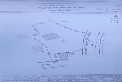 ۱۴۱۰ متر زمین مسکونی آهندان روستای مازی با ساختمان و سوئیت