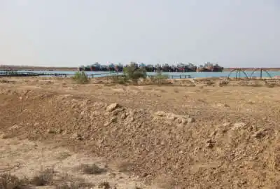 زمین ساحلی پلاک اول دریا بخش ساحلی دلوار بندر خورشهاب