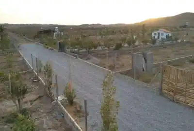 باغچه در مجتمع ویلایی در زمین انجلس شهریار ۴۵۰ متر