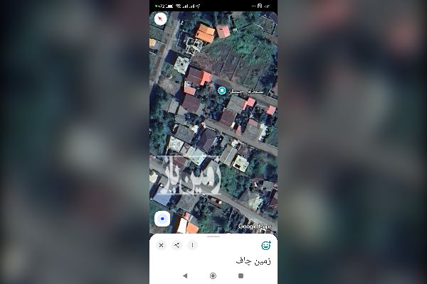 زمین ۲۸۰ متر در چاف نزدیک میدان اصلی سمت ساحل - تصویر 2