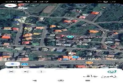 زمین ۲۸۰ متر در چاف نزدیک میدان اصلی سمت ساحل