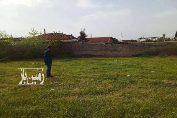 زمین مسکونی ۵۰۰ متر جاده گهرباران روستای چمازتپه کنار - تصویر 3