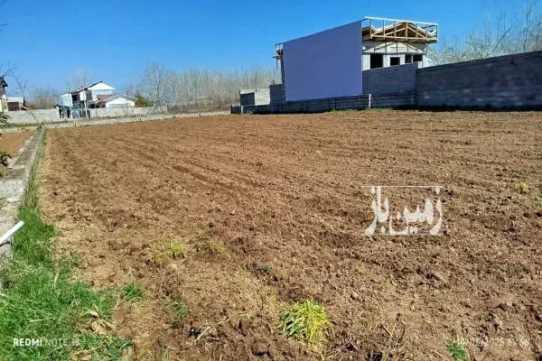 زمین مسکونی ۸۳۰ متری روستای پرکاپشت یاورزاده با پروانه ساخت - تصویر 3