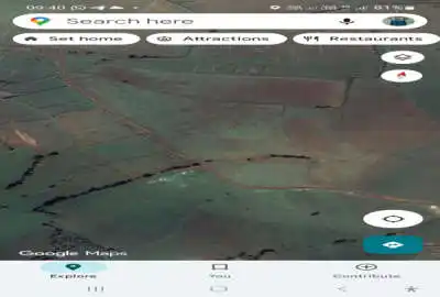 ۵ هکتار زمین در کلاردشت بین کلنو و چلاجور