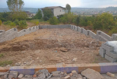 زمین مسکونی وتجاری خیابان تهران روستای شهرودکلا ۲۰۰ متر