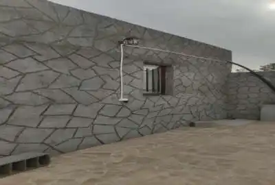 باغچه نقلی ۱۷۵ متر زیبا دارای استخر تانک ۱۰۰۰ لیتری
