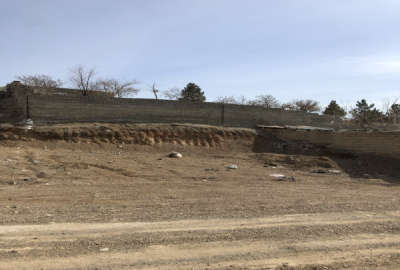 باغچه ۱۲۰ متری اتوبان همت روستای چنارک کنارگذر شمالی کرج