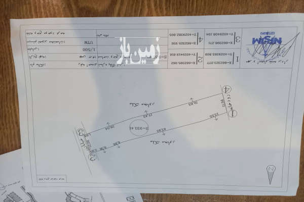زمین داخل بافت ۸۷۰ متر در جاده نظامی روستای نوگیری-4