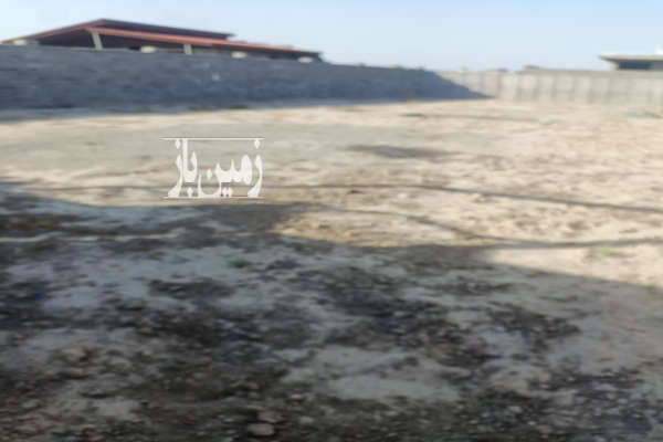 زمین باغی چهار دیواری با درب بزرگ ماشین رو وهن آباد ۶۰۰ متر-4