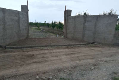 باغچه ۱۰۰۰ متری با آب شهرک کورش روستای عبدل اباد