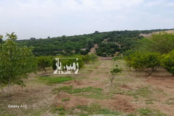 زمین باغی ۳۴۰ متر در تنگ لته روستای مرمت - تصویر 2