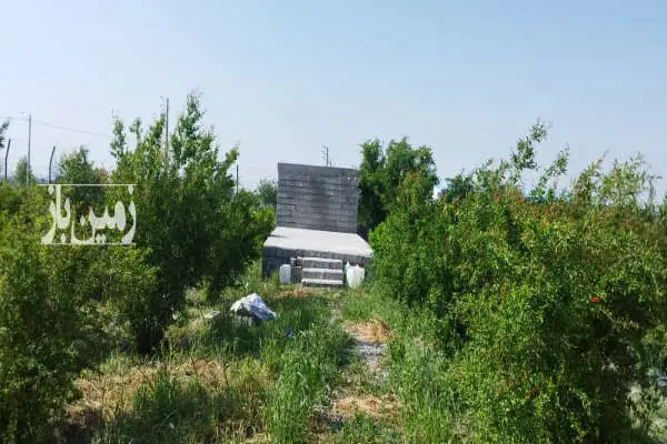 زمین باغی جاده سدن سید میران روبروی چاه آب ۶۲۰ متر - تصویر 3
