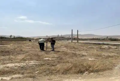 زمین در نوبران لوکیشن مناسب پمپ بنزین و تجاری