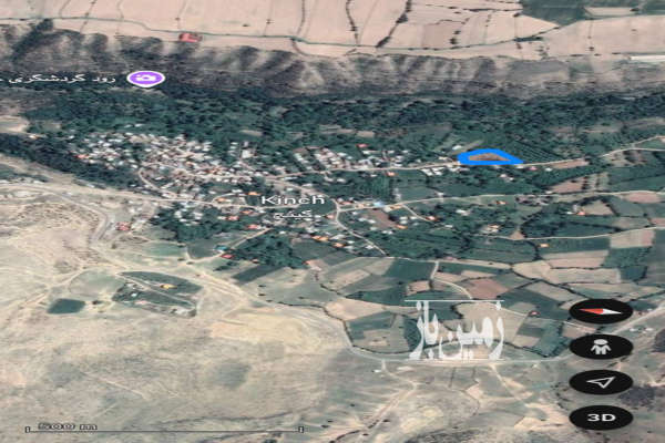 ۱۵۰۰ متر زمین در روستای کینج کجور-3