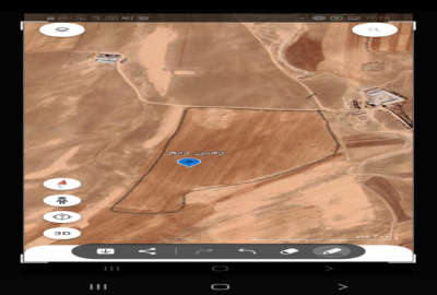 زمین دیم دارای سند ثبتی تک برگ صاف ویکدست