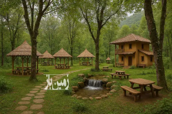 زمین با طرح گردشگری ۲۸۰۰ متر در سیاهمزگی - تصویر 3