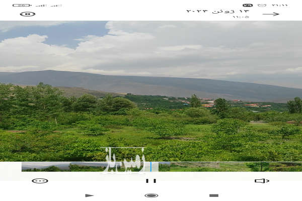 زمین باغی همه جور محصول ۱۰۰۰۰ متر لاریجان-1