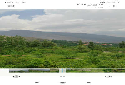 زمین باغی همه جور محصول ۱۰۰۰۰ متر لاریجان