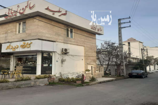 زمین ۳۲۲ متری در نور بر جاده اصلی و امکانات شهری-1