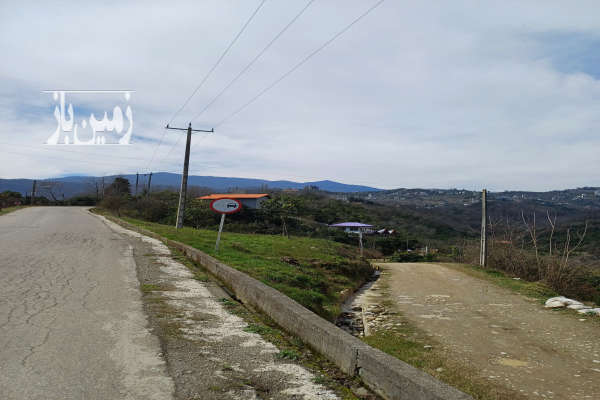 زمین با کاربری مسکونی ۱۳۴۶ متر کتالم جاده لرسانور روستای تلارسر-1