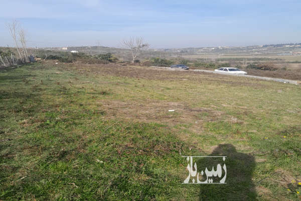 زمین ۶۰۲ متری در قائمشهر جاده نظامی روستای رنگریزکلا-1