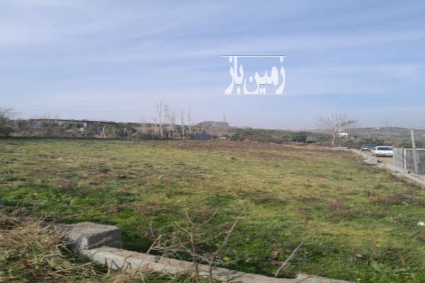 زمین ۶۰۲ متری در قائمشهر جاده نظامی روستای رنگریزکلا-3