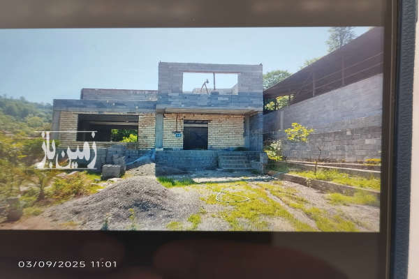 زمین ۳۵۰ متری مسکونی دارای نیمه ساحت روستای گرماپشته-1