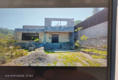 زمین ۳۵۰ متری مسکونی دارای نیمه ساحت روستای گرماپشته