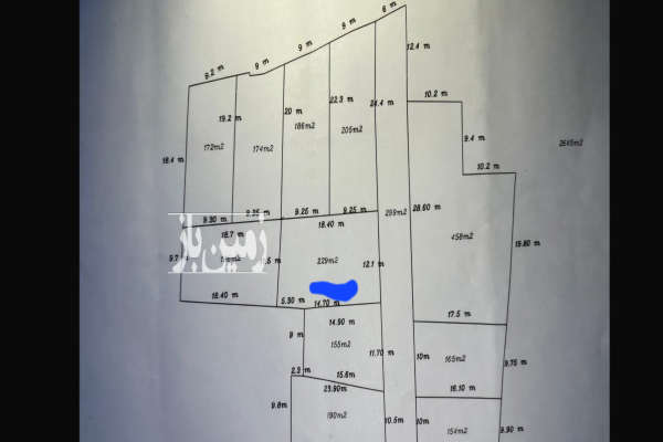 فروش ۲۳۰ متر زمین جمنان روبروی حمام قدیمی-2