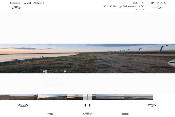 فروش زمین زراعی سند دار با حق آبه نمین روستای سربند-4