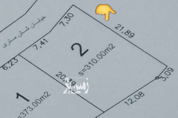 زمین ۳۱۰ متری در مرزن آباد روستای سنار دریاچه ولشت-4