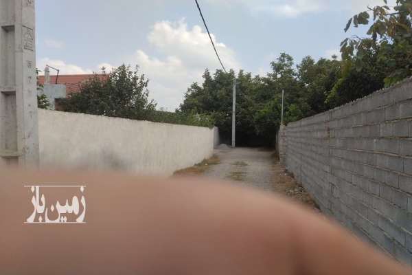 زمین مسکونی چاه آب و یک بنای ۱۵متری با مجوز ساخت روستای خمیر کنده-3