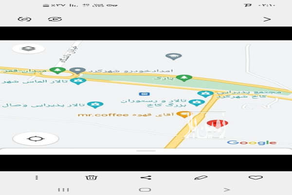 زمین ۵۸۶ متر واقع درشهرکردمیدان قمر-1