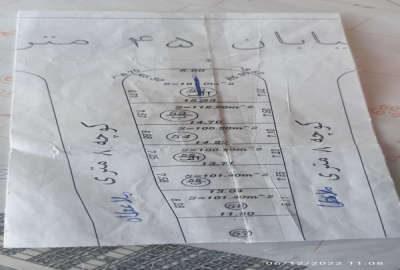 فروش زمین ۱۰۱ متر مسکونی دو طرف کوچه ۸ متری اینگیجه