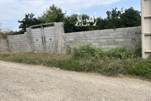 فروش زمین ۲۰۳متر در خیابان ساری روستای ساروکلا-1