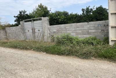 فروش زمین ۲۰۳متر در خیابان ساری روستای ساروکلا