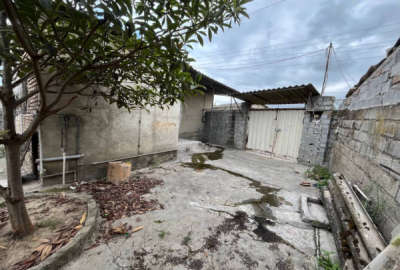 زمین مسکونی با بنای کلنگی ۲۴۵متر در جاده قدیم امل روستای حمزه کلا