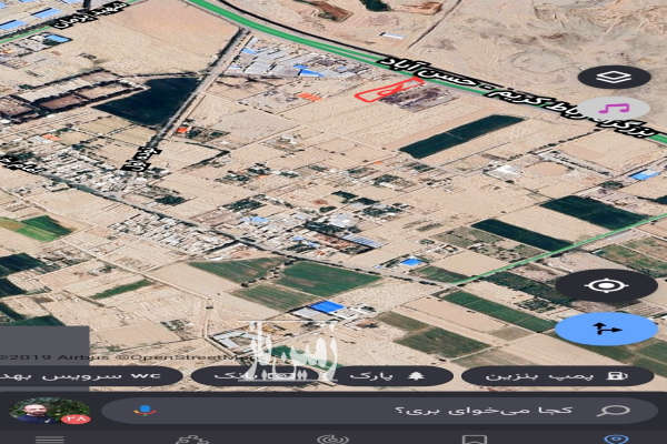 فروش زمین جاده رباط کریم به سمت وهن اباد-1