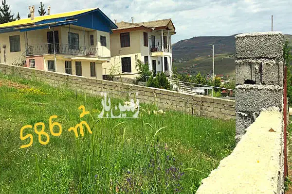زمین ۵۸۶ متری کلاردشت گویتر سند تک برگ - تصویر 2