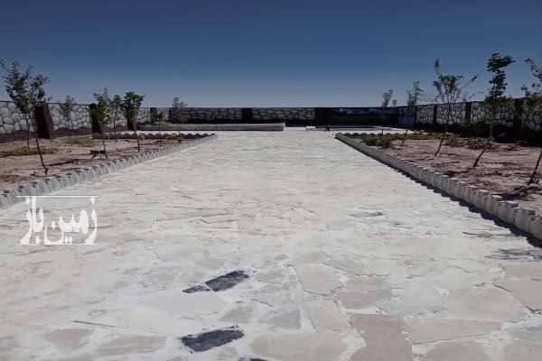 زمین باغ ۴۳۰ متری مشهد ارامگاه فردوسی روستای زاک خرمدره-2