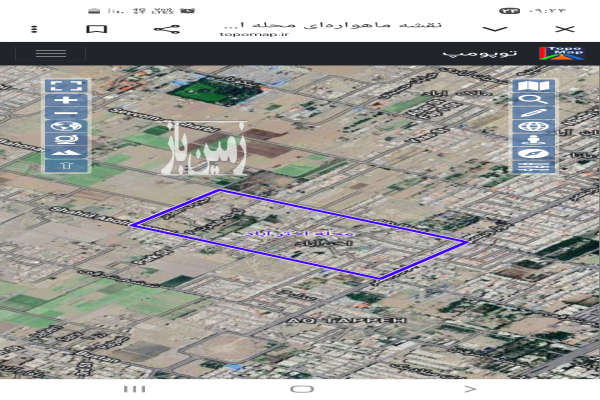 زمین مسکونی ۸۱ متر اول کوچه دو کله اخترآباد-1