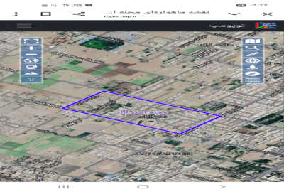 زمین مسکونی ۸۱ متر اول کوچه دو کله اخترآباد