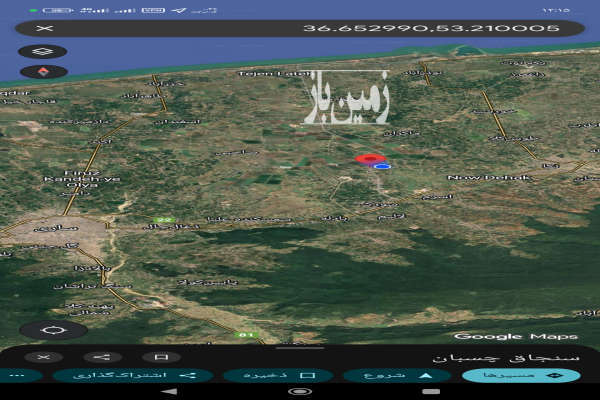 زمین خانسرا ۳۰۸ متر گهرباران زیدسفلی-1