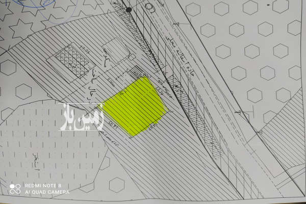 زمین مسکونی سند دار بر آسفالت سیاهکل روستای بیدرون ۲۵۰ متر-2