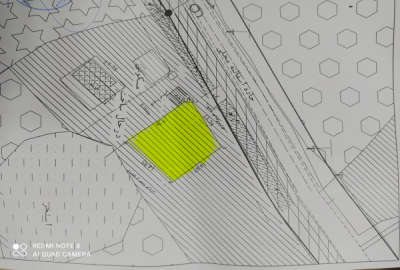 زمین مسکونی سند دار بر آسفالت سیاهکل روستای بیدرون ۲۵۰ متر