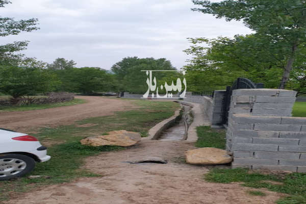 زمین در کجور نرسیده به کندلوس چسبیده به بافت ۵۸۵ متر-1