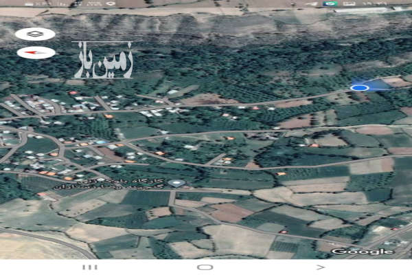 زمین در کجور نرسیده به کندلوس چسبیده به بافت ۵۸۵ متر-3