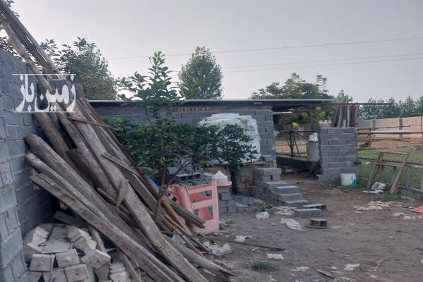 زمین ۲۲۰ متری در خردونکلا بابل دور دیوار شده-3