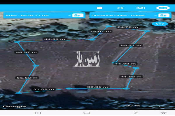 زمین زراعی دودانگه رسکت سفلی ۷۰۰۰ متر-2