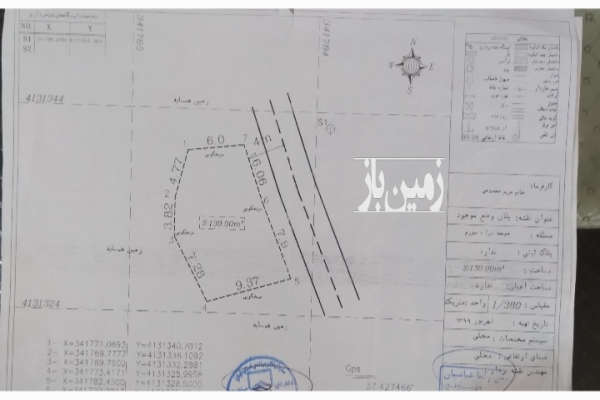 فروش زمین ۱۴۰ متر در سورم مسکونی با پروانه ساخت-3